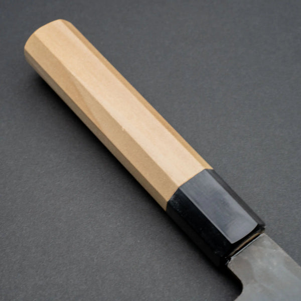 Hitohira Hizen Kurouchi Blue #1 Stainless Clad Nakiri 165mm Ho Wood Handle Product vendor