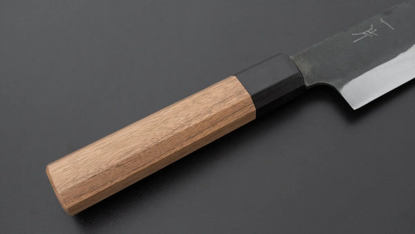 Hitohira Hizen Kurouchi Blue #1 Santoku 165mm Walnut Handle Product vendor