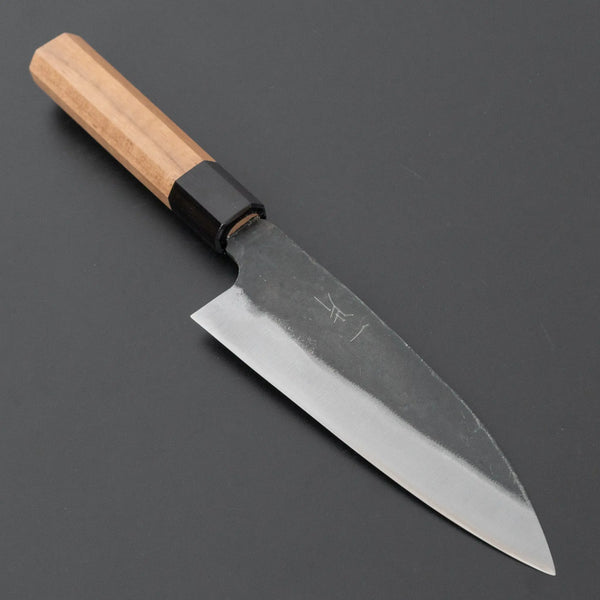 Hitohira Hizen Kurouchi Blue #1 Gyuto 155mm Walnut Handle Product vendor