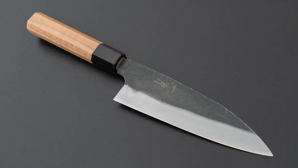 Hitohira Hizen Kurouchi Blue #1 Gyuto 155mm Walnut Handle Product vendor