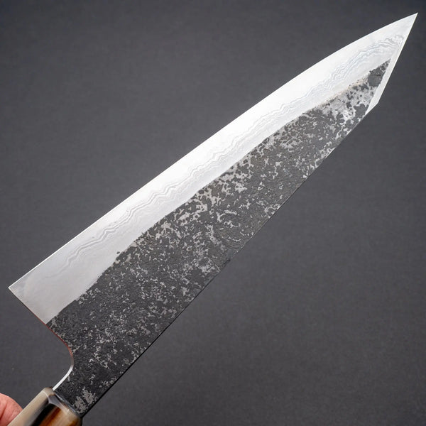 Cygnus Atratus Dama White #1 240mm K-tip Gyuto Riisgaard Snakewood Handle Product vendor