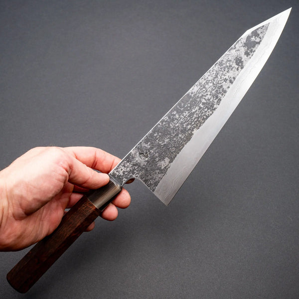 Cygnus Atratus Dama White #1 240mm K-tip Gyuto Riisgaard Snakewood Handle Product vendor