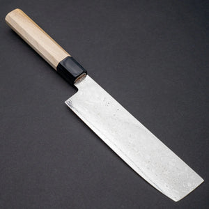 Hitohira HG Damascus Nakiri Ho Wood Handle Product vendor