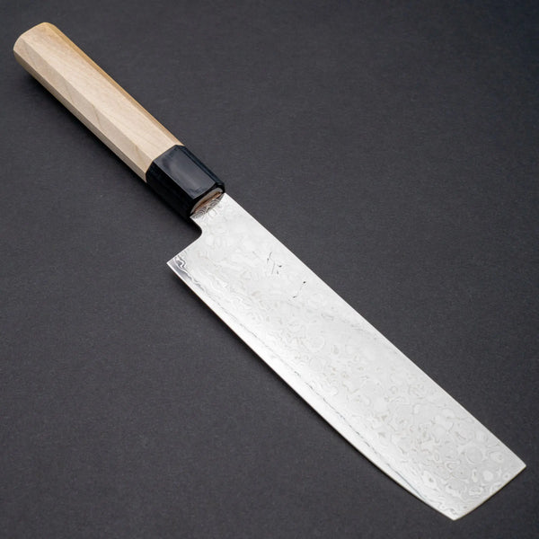 Hitohira HG Damascus Nakiri Ho Wood Handle Product vendor