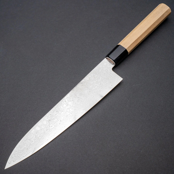 Hitohira HG Damascus Gyuto 210mm Ho Wood Handle Product vendor