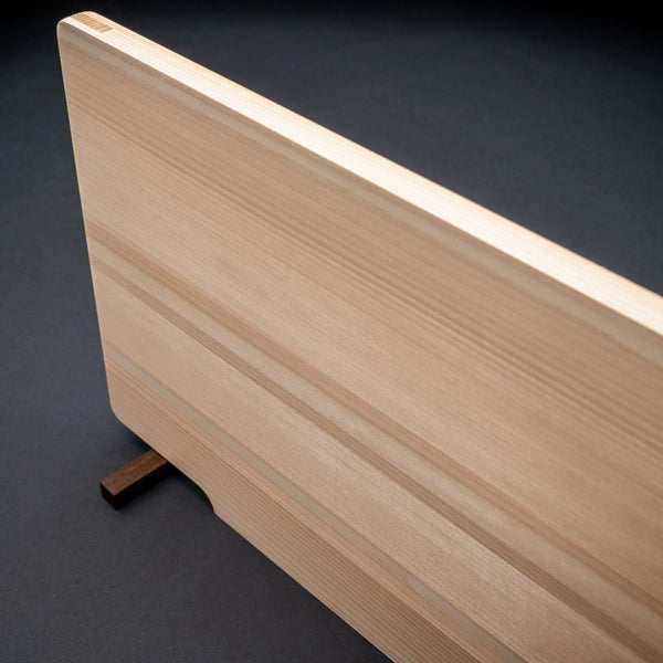 Hitohira Hinoki Thin Cutting Board with Stand (Large) Product vendor