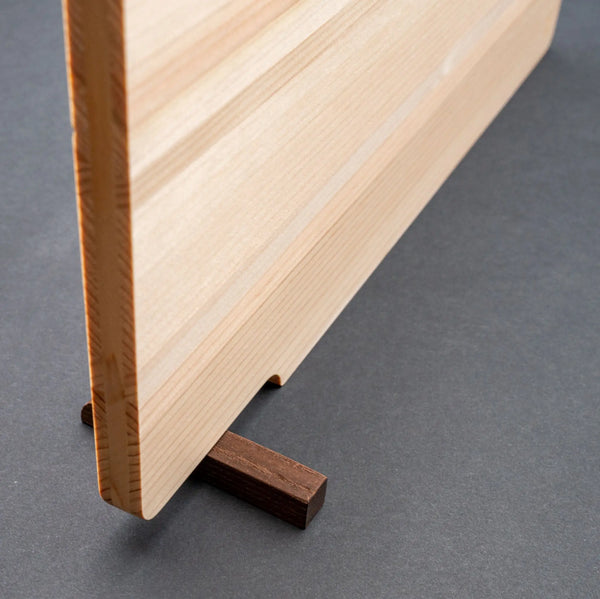 Hitohira Hinoki Thin Cutting Board with Stand (Large) Product vendor