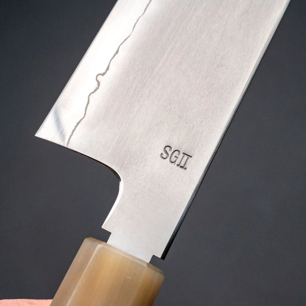 Hitohira Nao SG2 Kasumi Gyuto 210mm Ebony Handle Product vendor