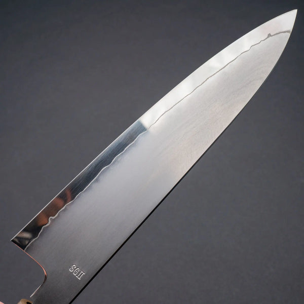 Hitohira Nao SG2 Kasumi Gyuto 210mm Ebony Handle Product vendor