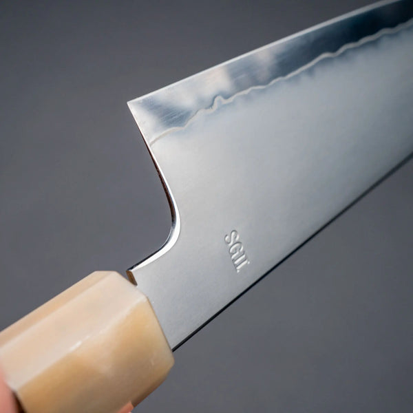 Hitohira Nao SG2 Kasumi Gyuto 210mm Ebony Handle Product vendor