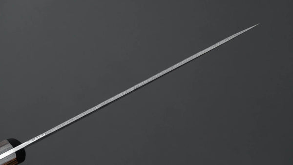 Hitohira Futana S3 Nashiji Petty 135mm Brown Pakka Handle (No Bolster) Product vendor