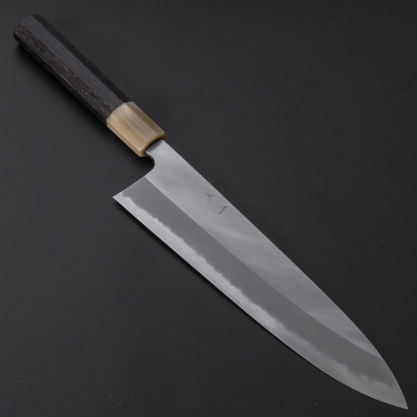 Hitohira Tanaka Kyuzo Blue #1 Migaki Gyuto 240mm Taihei Ebony Handle (Extra Height) Product vendor