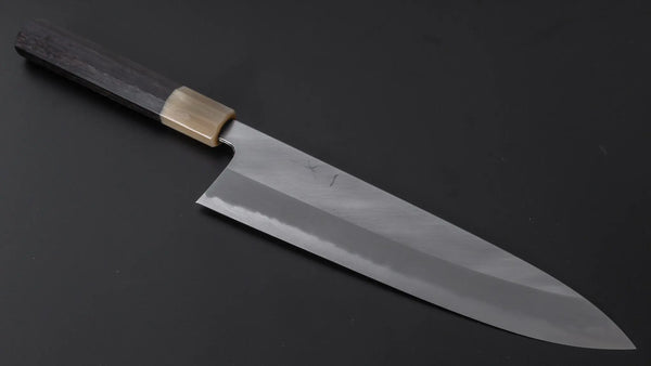 Hitohira Tanaka Kyuzo Blue #1 Migaki Gyuto 240mm Taihei Ebony Handle (Extra Height) Product vendor