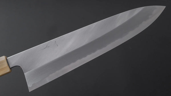 Hitohira Tanaka Kyuzo Blue #1 Migaki Gyuto 240mm Taihei Ebony Handle (Extra Height) Product vendor