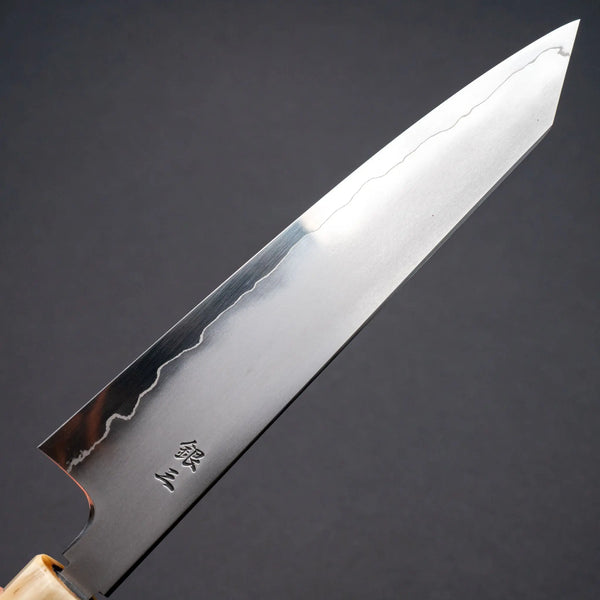 Tetsujin Silver #3 Kasumi Kiritsuke Petty 165mm Taihei Makassar Ebony Handle Product vendor