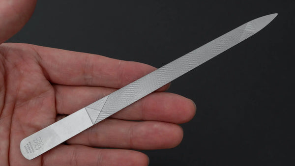 Yoshida Yasuri Sharp 150mm Stainless Steel Nail File Product vendor