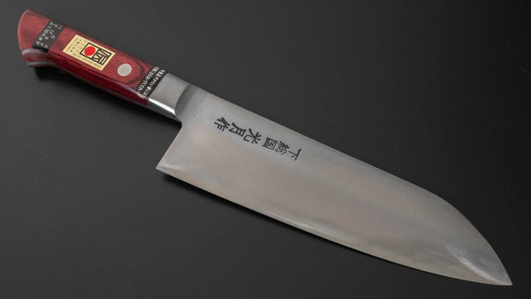 Kogetsu White #1 Santoku 180mm Wine Pakka Handle Product vendor