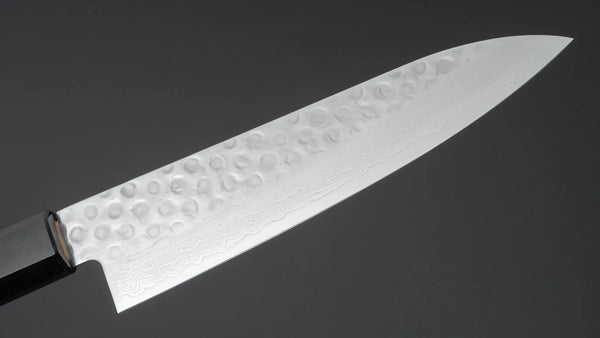 Hitohira HG Tsuchime Damascus Gyuto 180mm Walnut Handle Product vendor