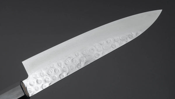 Hitohira HG Tsuchime Damascus Gyuto 180mm Walnut Handle Product vendor