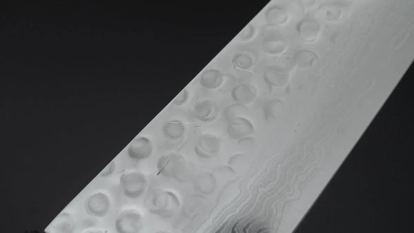 Hitohira HG Tsuchime Damascus Gyuto 180mm Walnut Handle Product vendor