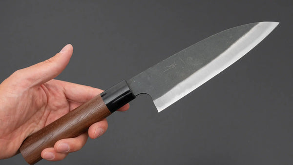 Hitohira Hizen Kurouchi White #2 Gyuto 155mm Walnut Handle Product vendor
