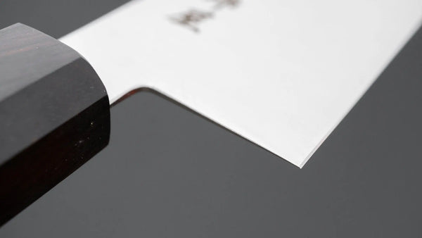 Hitohira Imojiya TH Stainless Nakiri 175mm Ebony Handle (Wa) Product vendor
