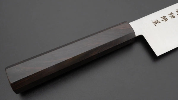 Hitohira Imojiya TH Stainless Nakiri 175mm Ebony Handle (Wa) Product vendor