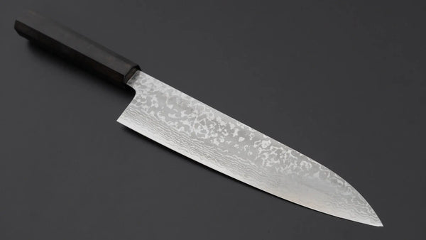Makoto Kurosaki VG7 Damascus Gyuto 210mm Ebony Handle Product vendor