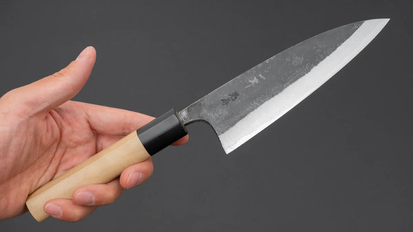 Hitohira Onihiro White #1 Gyuto 135mm Ho Wood Handle (D-Shape) Product vendor