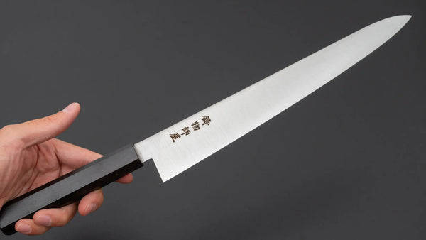 Hitohira Imojiya TH Stainless Sujihiki 270mm Ebony Handle (Wa) Product vendor