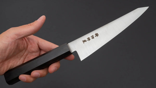 Hitohira Imojiya TH Stainless Honesuki Kaku 150mm Ebony Handle (Wa) Product vendor