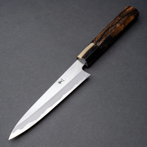 Hitohira Tanaka Kyuzo Blue #1 Migaki Petty 150mm Ziricote Handle Product vendor