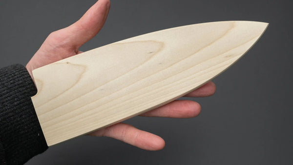 Hitohira Mumei Ho Wood Saya Deba 165mm Product vendor