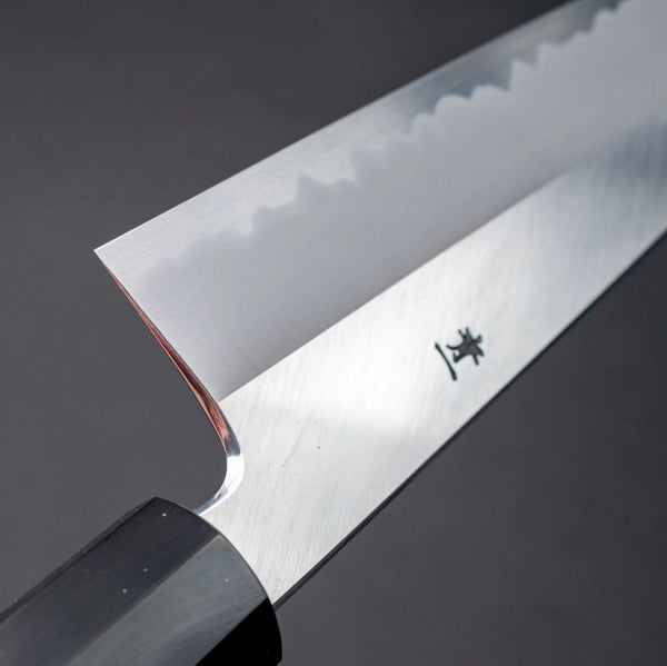 Hitohira Tanaka Kyuzo Blue #1 Migaki Kiritsuke Gyuto 195mm Ziricote Handle Product vendor