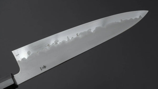 Hitohira Tanaka Izo Blue #1 Stainless Clad Gyuto 240mm Ziricote Handle Product vendor
