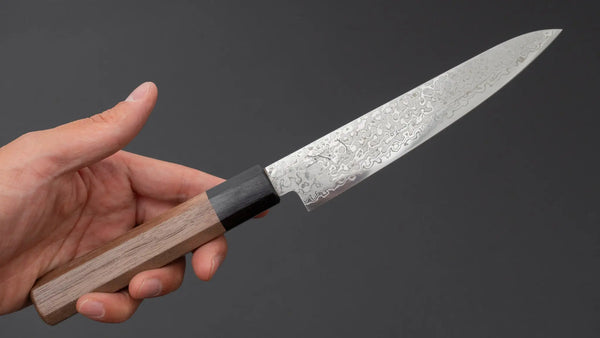 Hitohira HG Damascus Petty 150mm Walnut Handle Product vendor