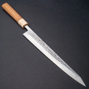 Hitohira TD SLD Tsuchime Sujihiki 270mm Walnut Handle Product vendor
