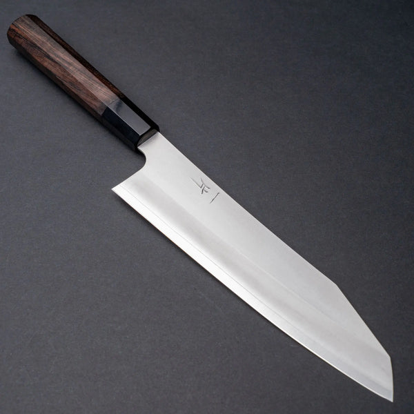 Hitohira Silver #3 Nashiji Kiritsuke Gyuto 210mm Ebony Handle Product vendor