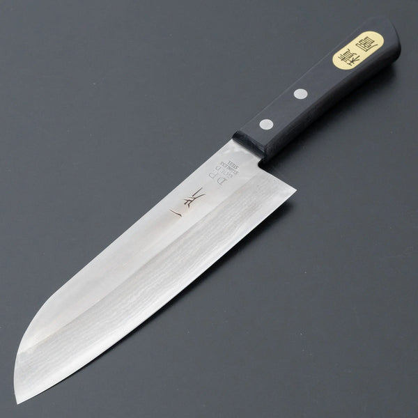 Hitohira DP Damascus Santoku 165mm Pakka Handle Product vendor