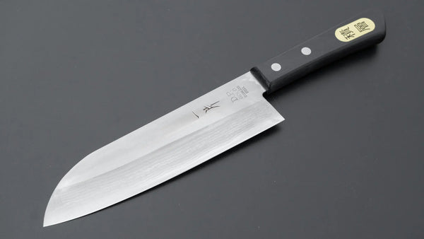 Hitohira DP Damascus Santoku 165mm Pakka Handle Product vendor