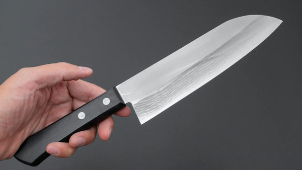 Hitohira DP Damascus Santoku 165mm Pakka Handle Product vendor