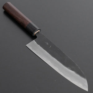 Hitohira MS Kurouchi Blue #2 Santoku 165mm Wood Handle Product vendor