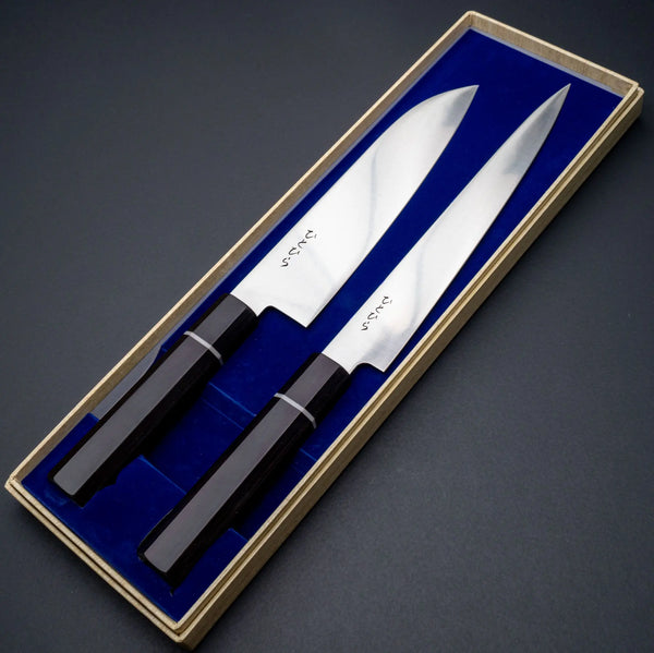 Hitohira Hiragana WS Knife Set (Santoku 185mm & Sujihiki 210mm) Product vendor