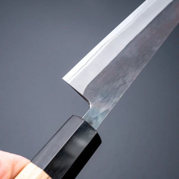 Hitohira TD Blue #2 Stainless Clad Kurouchi Sujihiki 270mm Zebrawood Handle Product vendor