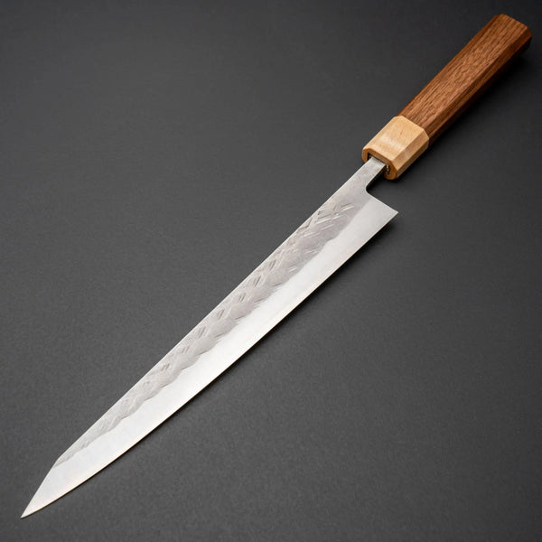 Hitohira TD SLD Tsuchime Sujihiki 240mm Walnut Handle Product vendor