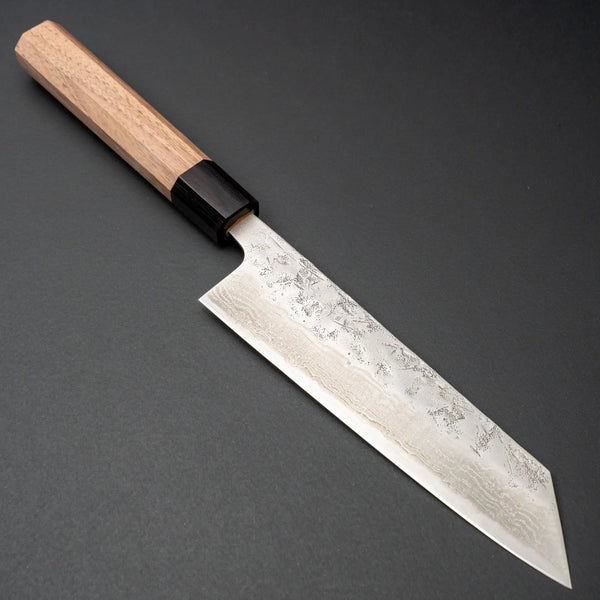 Hitohira Futana Swedish Stainless Nashiji Damascus Bunka 170mm Walnut Handle Product vendor