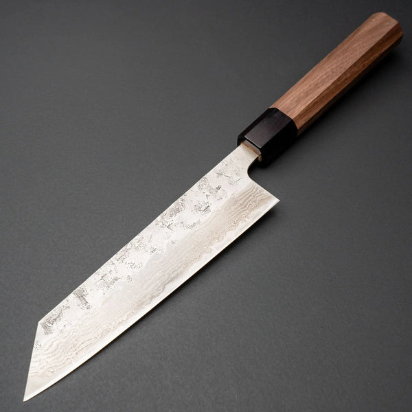 Hitohira Futana Swedish Stainless Nashiji Damascus Bunka 170mm Walnut Handle Product vendor