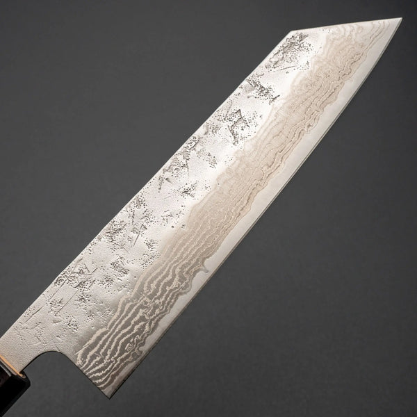 Hitohira Futana Swedish Stainless Nashiji Damascus Bunka 170mm Walnut Handle Product vendor