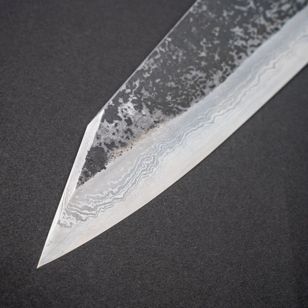 Cygnus Atratus Dama White 1 240mm K - tip Gyuto Riisgaard Snakewood Handle - Tetogi