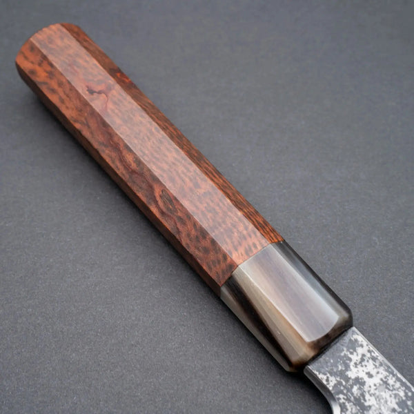 Cygnus Atratus Dama White 1 240mm K - tip Gyuto Riisgaard Snakewood Handle - Tetogi